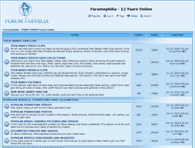 Tablet Screenshot of forumophilia.com